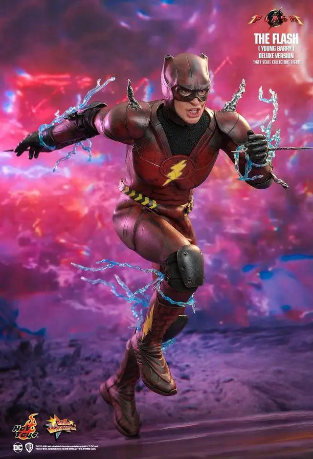 Alt view image 3 of 5 - figure Hot Toys MMS724 - DC Comics - The Flash - The Flash Young Barry Deluxe Version