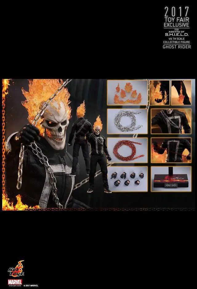 Alt view image 2 of 5 - Figure Hot Toys TMS005 - Marvel Comics - Agent Of S.H.I.E.L.D - Ghost Rider