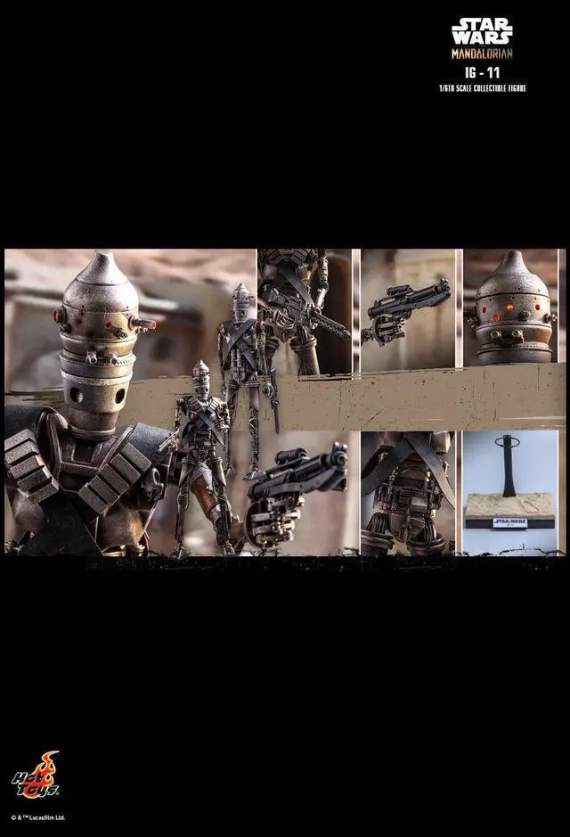 Alt view image 2 of 5 - Figure Hot Toys TMS008 - Star Wars - The Mandalorian - IG-11