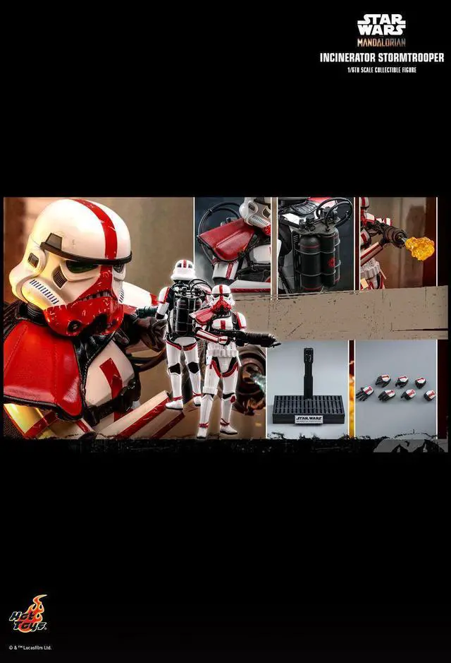 Alt view image 2 of 5 - Figure Hot Toys TMS012 - Star Wars - The Mandalorian - Incinerator Stormtrooper