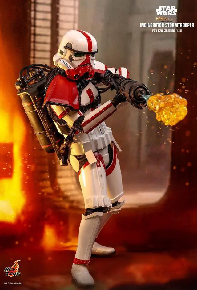 Alt view image 3 of 5 - Figure Hot Toys TMS012 - Star Wars - The Mandalorian - Incinerator Stormtrooper