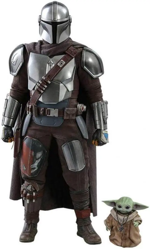 Main image of Figure Hot Toys TMS014 - Star Wars - The Mandalorian -The Mandalorian & The Child Standard Version