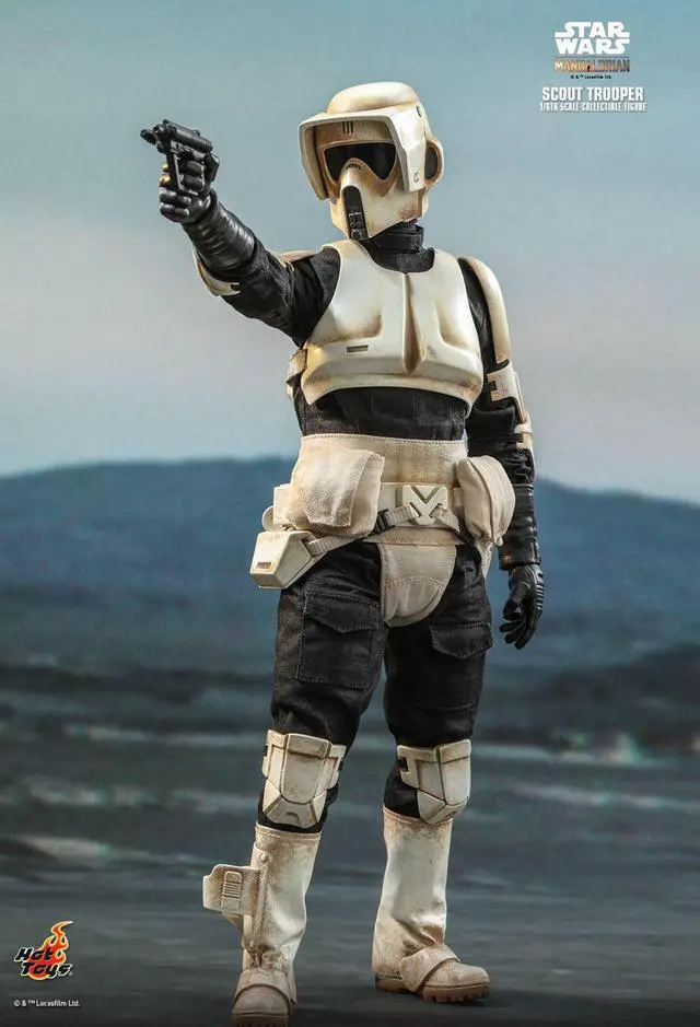 Alt view image 3 of 5 - Figure Hot Toys TMS016 - Star Wars - The Mandalorian - Scout Trooper