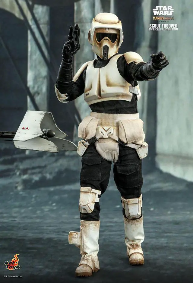 Alt view image 4 of 5 - Figure Hot Toys TMS016 - Star Wars - The Mandalorian - Scout Trooper