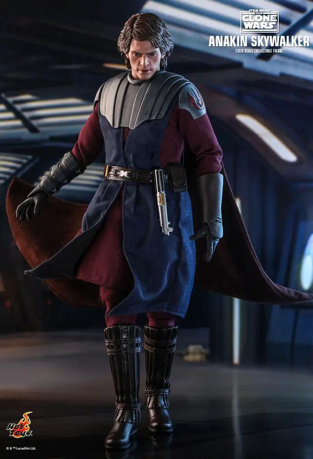 Alt view image 3 of 5 - Figure Hot Toys TMS019 - Star Wars : The Clone Wars - Anakin Skywalker Standard Version