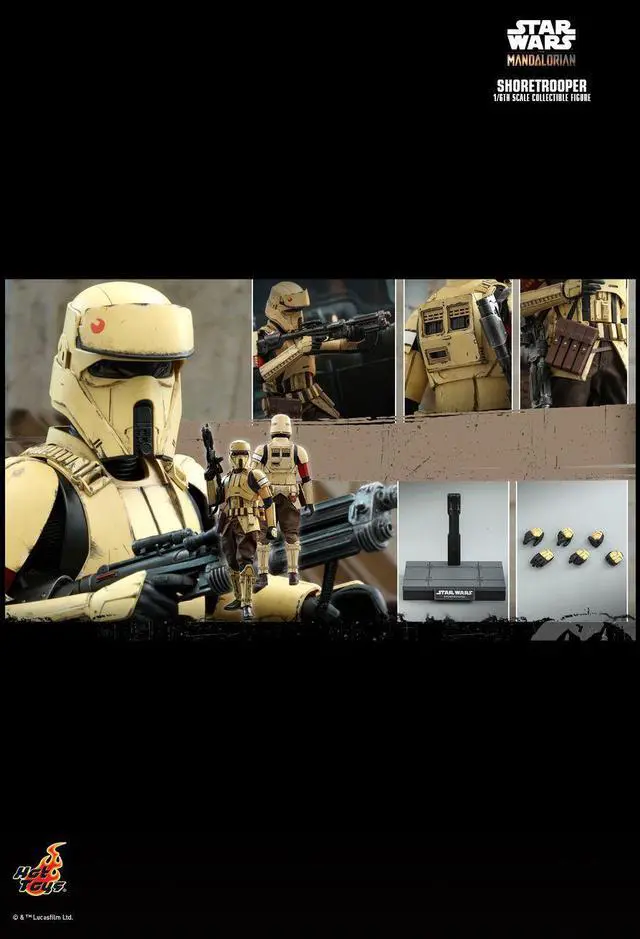 Alt view image 2 of 5 - Figure Hot Toys TMS031 - Star Wars : The Mandalorian - Shoretrooper