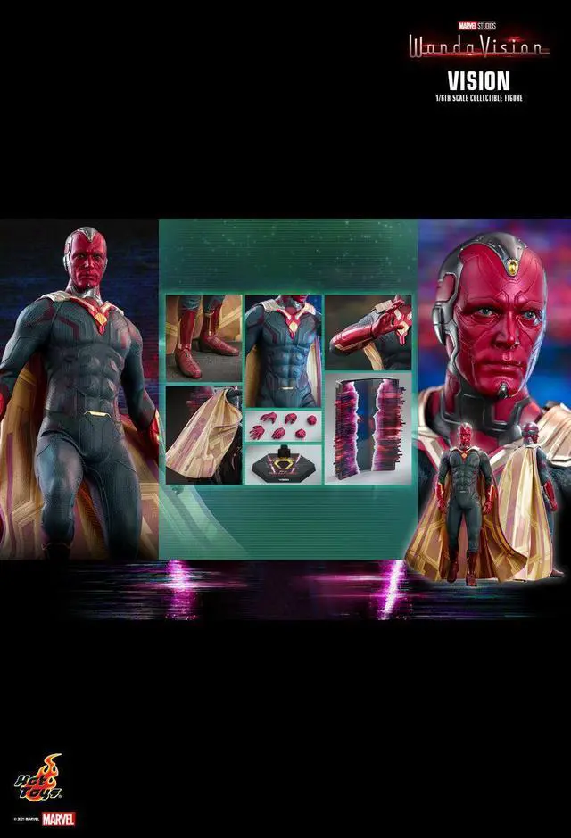 Alt view image 2 of 5 - Figure Hot Toys TMS037 - Marvel Comics - Wandavision - Vision