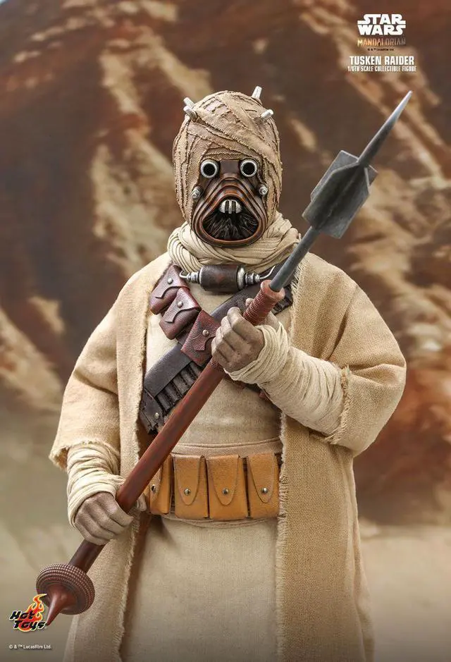 Alt view image 4 of 5 - Figure Hot Toys TMS028 - Star Wars : The Mandalorian - Tusken Raider