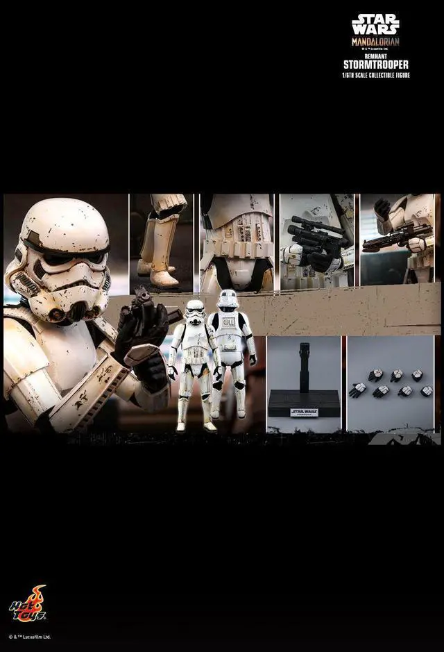 Alt view image 2 of 5 - Figure Hot Toys TMS011 - Star Wars - The  Mandalorian - Remnant Stormtrooper