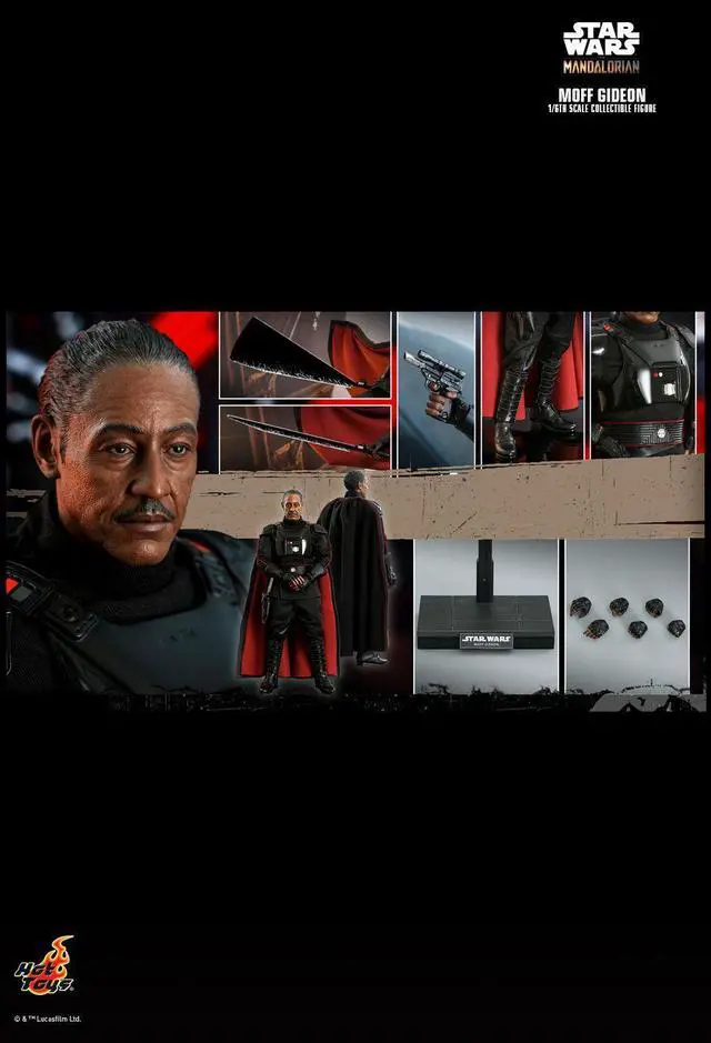 Alt view image 2 of 5 - Figure Hot Toys TMS029 - Star Wars : The Mandalorian - Moff Gideon