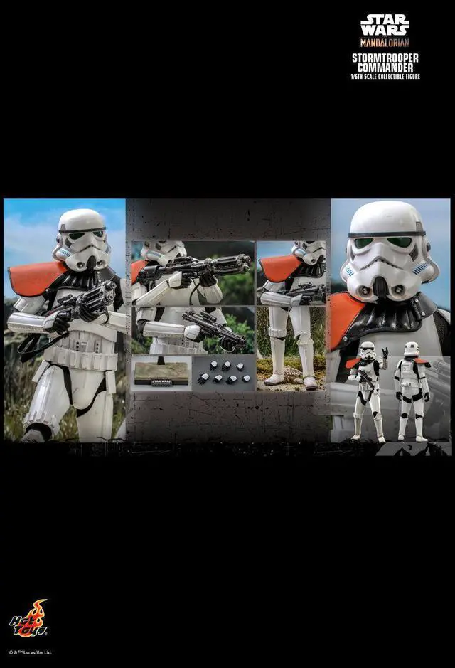 Alt view image 2 of 5 - Figure Hot Toys TMS041 - Star Wars : The Mandalorian - Stormtrooper Commander