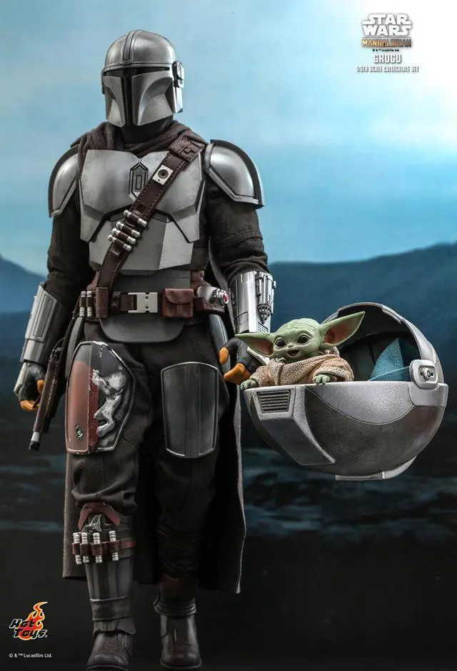 Alt view image 3 of 5 - Figure Hot Toys TMS043 - Star Wars : The Mandalorian - Grogu