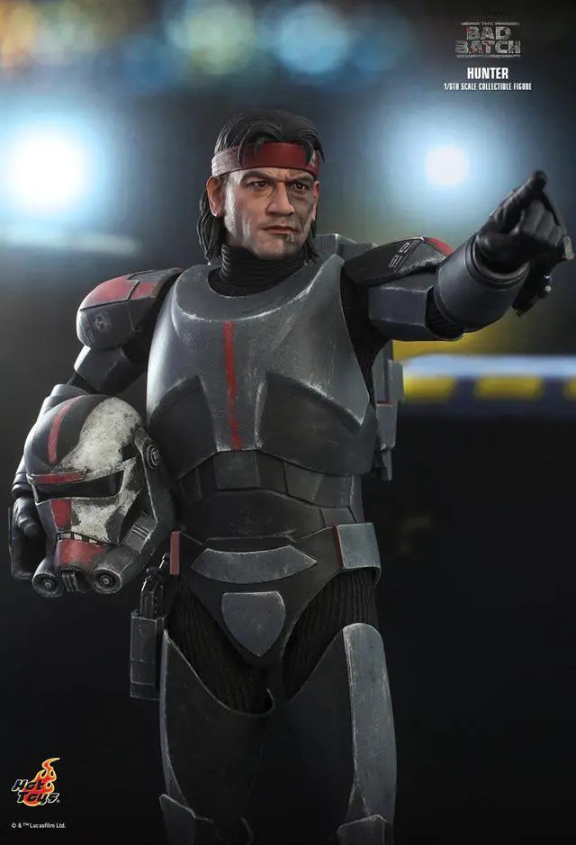 Alt view image 4 of 5 - Figure Hot Toys TMS050 - Star Wars : The Bad Batch - Hunter