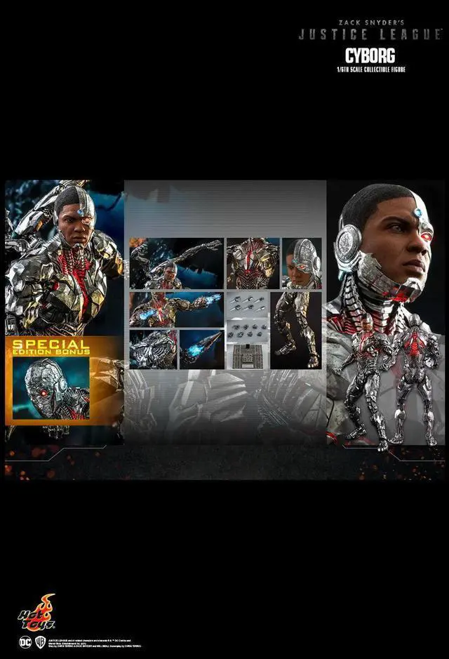 Alt view image 2 of 5 - Figure Hot Toys TMS057 - DC Comics - Justice League - Cyborg Deluxe Version