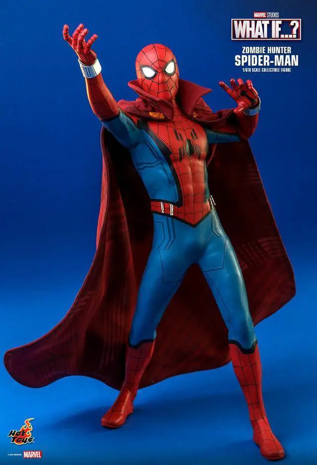 Alt view image 3 of 5 - Figure Hot Toys TMS058 - Marvel Comics - What If? - Zombie Hunter Spider-Man