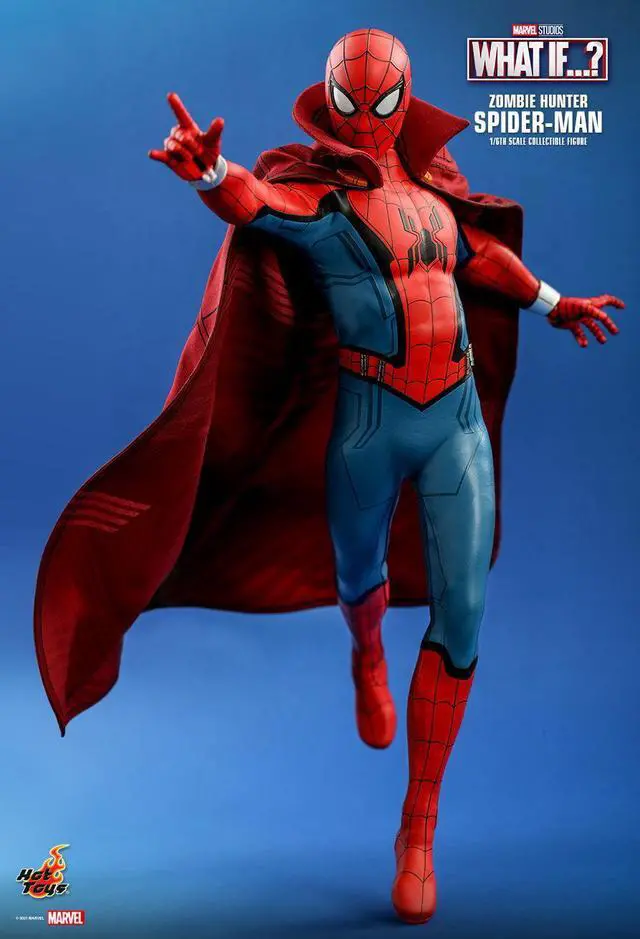 Alt view image 4 of 5 - Figure Hot Toys TMS058 - Marvel Comics - What If? - Zombie Hunter Spider-Man