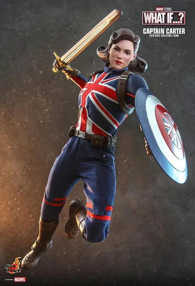 Alt view image 3 of 5 - Figure Hot Toys TMS059 - Marvel Comics - What If? - Captain Carter