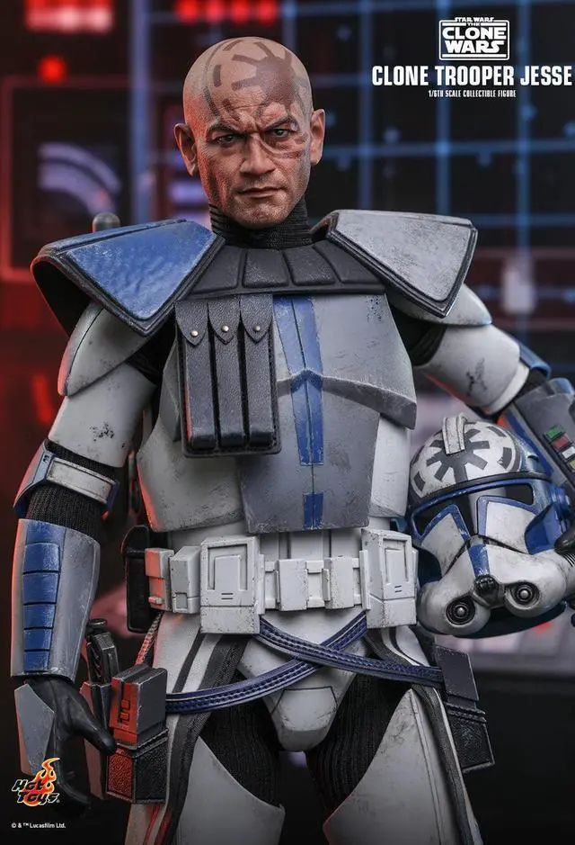 Alt view image 4 of 5 - Figure Hot Toys TMS064 - Star Wars : The Clone Wars - Clone Trooper Jesse