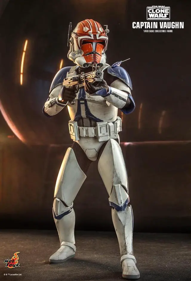 Alt view image 3 of 5 - Figure Hot Toys TMS065 - Star Wars : The Clone Wars - Captain Vaughn