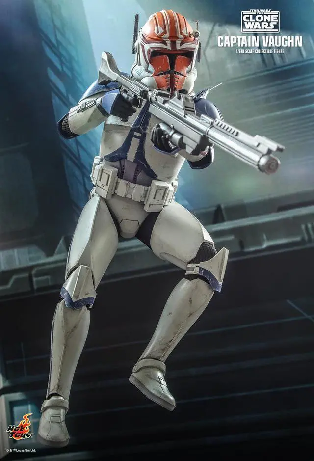 Alt view image 4 of 5 - Figure Hot Toys TMS065 - Star Wars : The Clone Wars - Captain Vaughn
