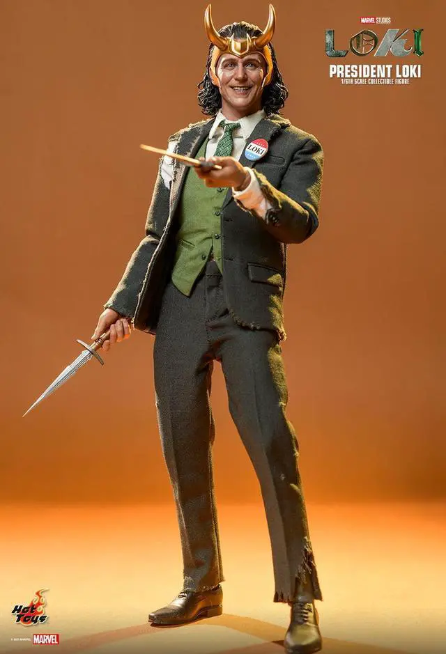 Alt view image 3 of 5 - Figure Hot Toys TMS066 - Marvel Comics - Loki - President  Loki Standard Version