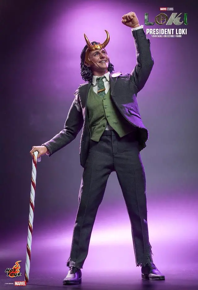 Alt view image 4 of 5 - Figure Hot Toys TMS066 - Marvel Comics - Loki - President  Loki Standard Version