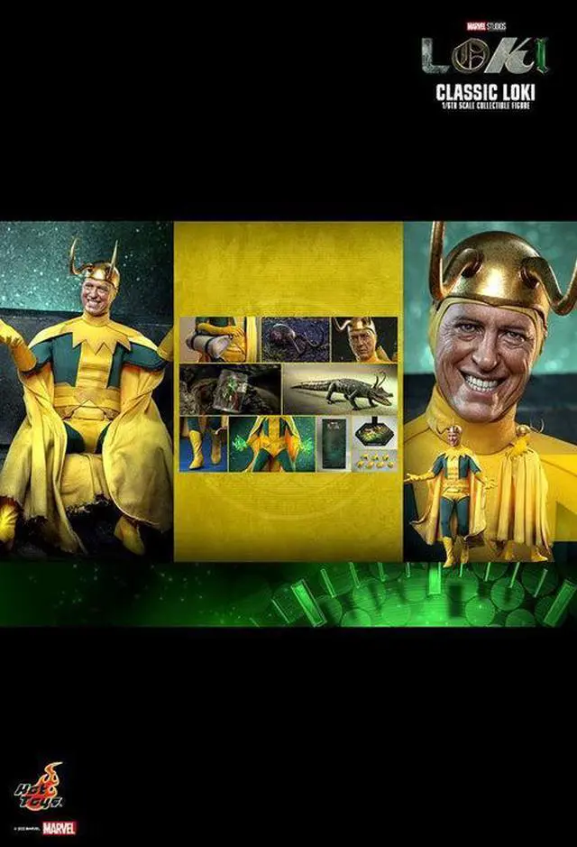 Alt view image 2 of 5 - Figure Hot Toys TMS073 - Marvel Comics - Loki - Classic Loki
