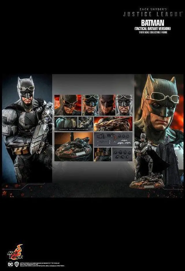 Alt view image 2 of 5 - Figure Hot Toys TMS085 - DC Comics - Justice League - Batman Tactical Batsuit Version