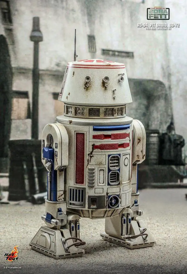 Alt view image 3 of 5 - Figure Hot Toys TMS086 - Star wars : The Book Of Boba Fett - R5-D4 & Pit Droid & BD-72