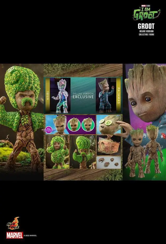 Alt view image 2 of 5 - Figure Hot Toys TMS089 - Marvel Comics - I Am Groot - Groot Deluxe Version