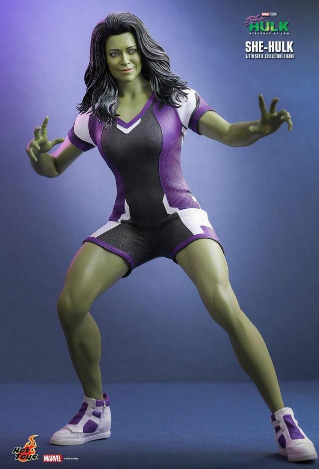 Alt view image 4 of 4 - Figure Hot Toys TMS093 - Marvel Comics - She Hulk : Attorney At Law - She Hulk