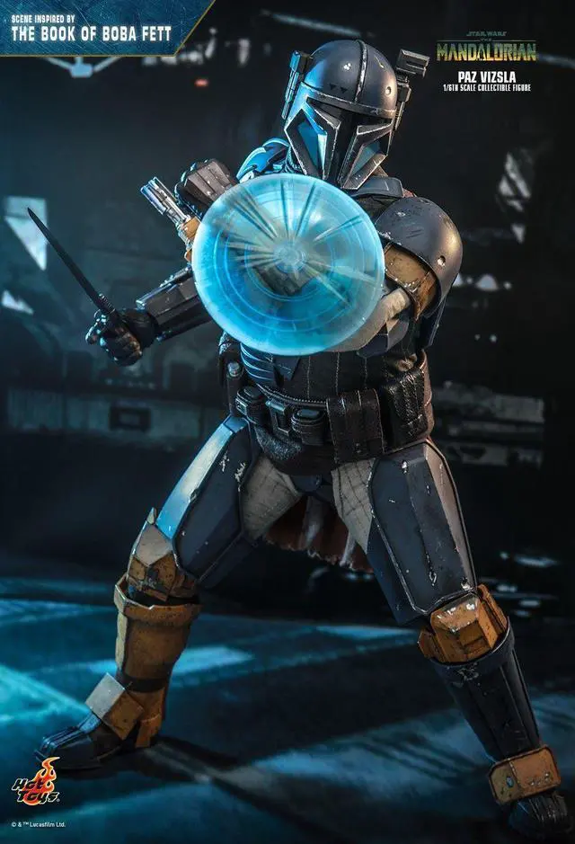 Alt view image 4 of 5 - Figure Hot Toys TMS097 - Star Wars : The Mandalorian - Paz Vizsla