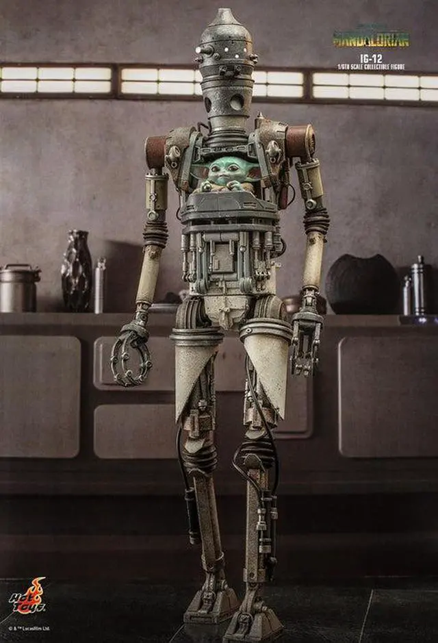 Alt view image 3 of 5 - Figure Hot Toys TMS104 - Star Wars : The Mandalorian - IG-12