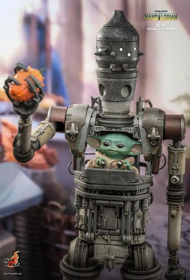 Alt view image 4 of 5 - Figure Hot Toys TMS104 - Star Wars : The Mandalorian - IG-12