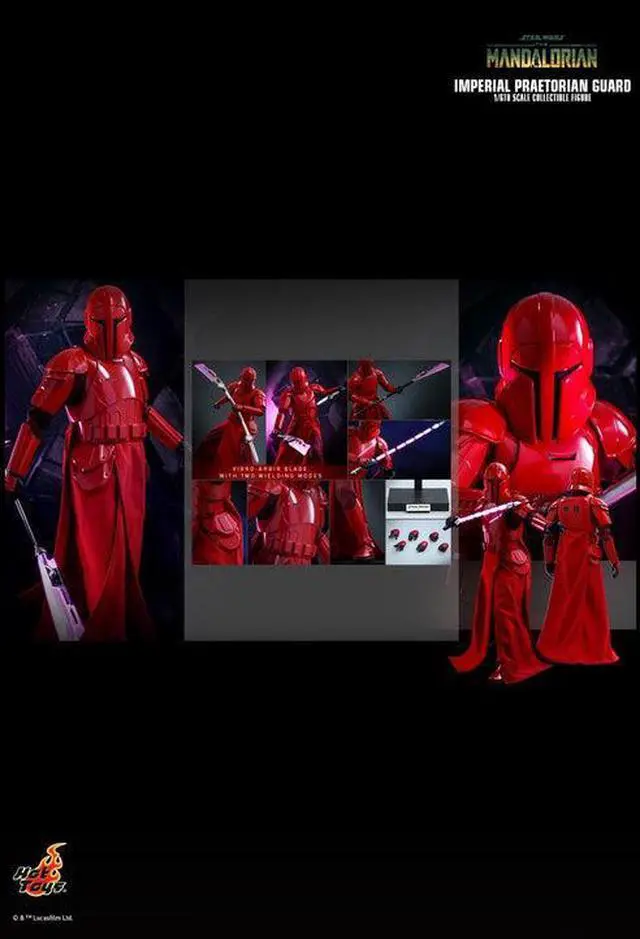 Alt view image 2 of 5 - Figure Hot Toys TMS108 - Star Wars : The Mandalorian - Imperial Praetorian Guard