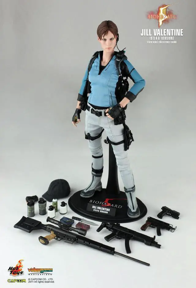 Alt view image 2 of 5 - Figure Hot Toys VGM11 - Resident Evil 5 - Biohazard 5 - Jill Valentine B.S.A.A. Version
