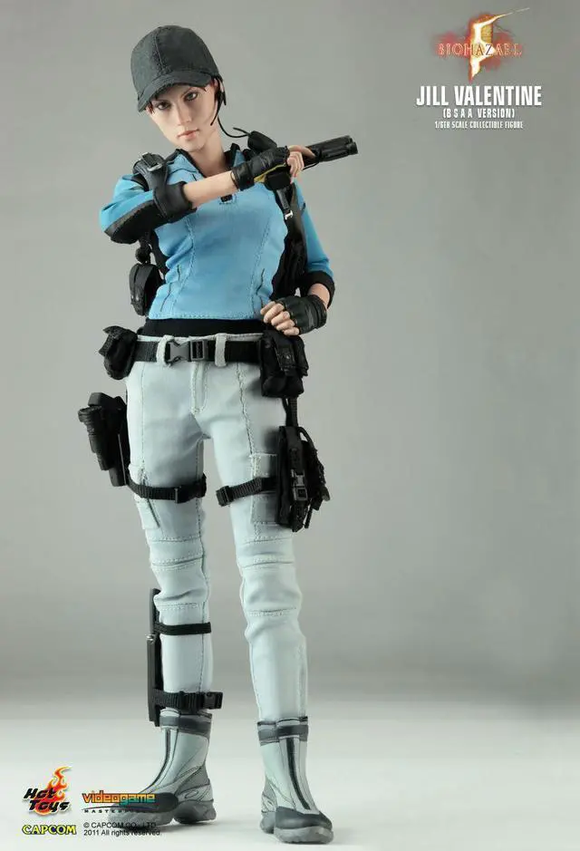 Alt view image 4 of 5 - Figure Hot Toys VGM11 - Resident Evil 5 - Biohazard 5 - Jill Valentine B.S.A.A. Version