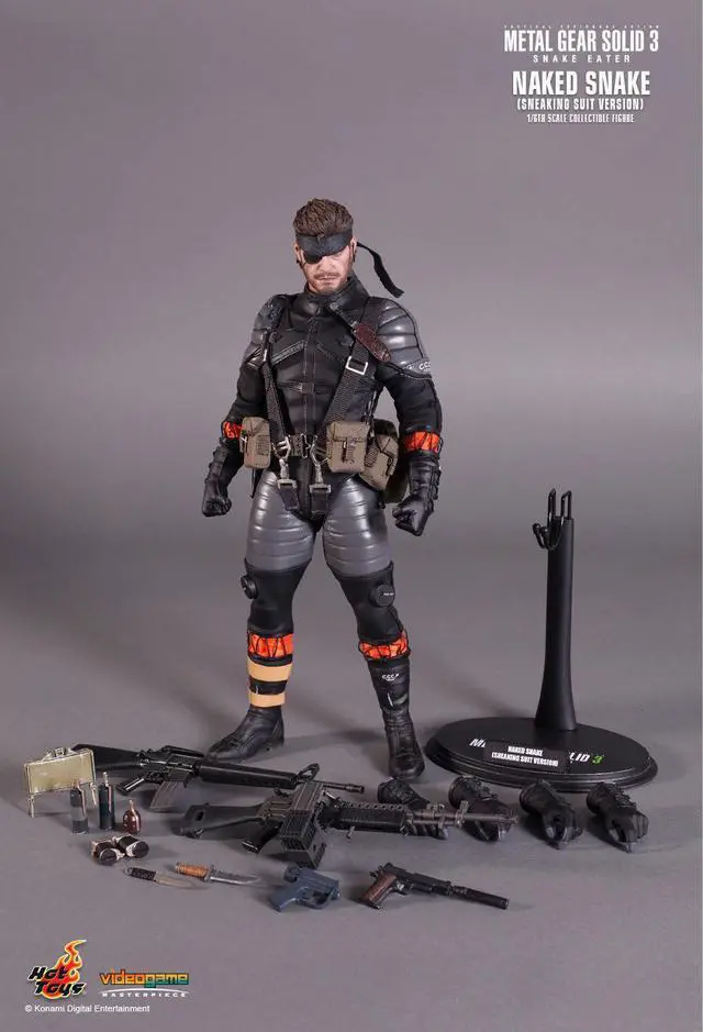 Alt view image 7 of 10 - Metal Gear Solid 3 1:6 Hot Toys Collectible Figure: The Boss