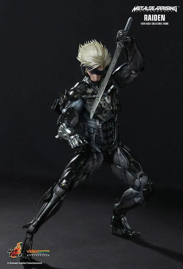 Alt view image 4 of 5 - Figure Hot Toys VGM17 - Metal Gear Rising : Revengeance - Raiden Standard Version