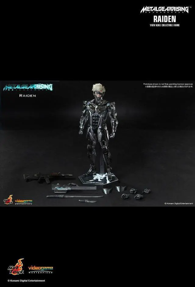 Alt view image 2 of 5 - Figure Hot Toys VGM17 - Metal Gear Rising : Revengeance - Raiden Standard Version