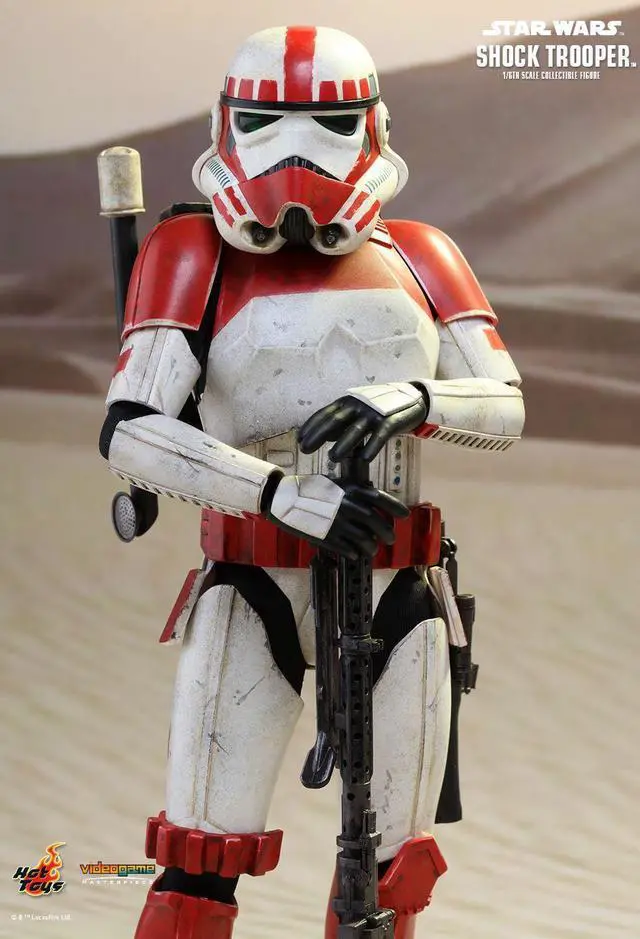 Alt view image 8 of 9 - Star Wars Battlefront Shock Trooper 1:6 Scale Collectible Figure