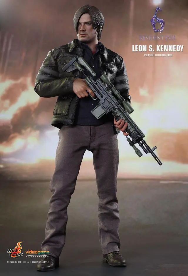 Alt view image 3 of 5 - Figure Hot Toys VGM22 - Resident Evil 6 - Leon S. Kennedy
