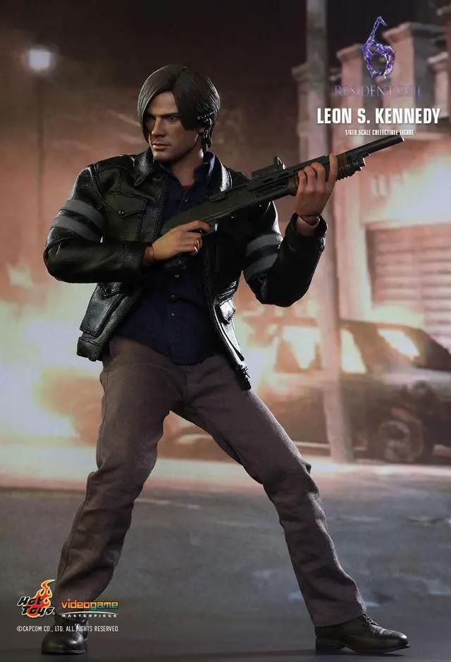 Alt view image 4 of 5 - Figure Hot Toys VGM22 - Resident Evil 6 - Leon S. Kennedy