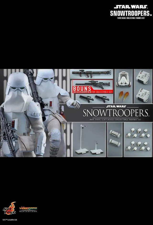 Alt view image 2 of 5 - Figure Hot Toys VGM25 - Star Wars Battlefront - Snowtroopers