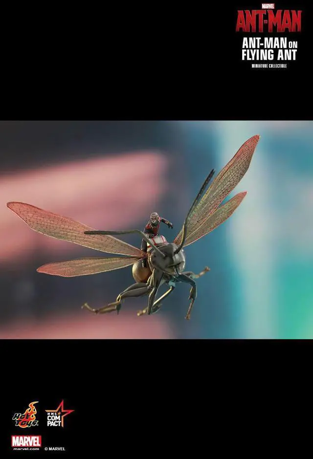 Alt view image 2 of 5 - Figure Hot Toys MMSC003 - Marvel Comics - Ant-Man - Ant-Man On Flying Ant