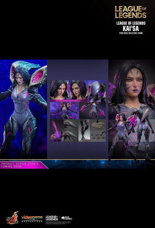 Alt view image 2 of 4 - Figure Hot Toys VGM57 - Riot - League Of Legends - Kai'sa