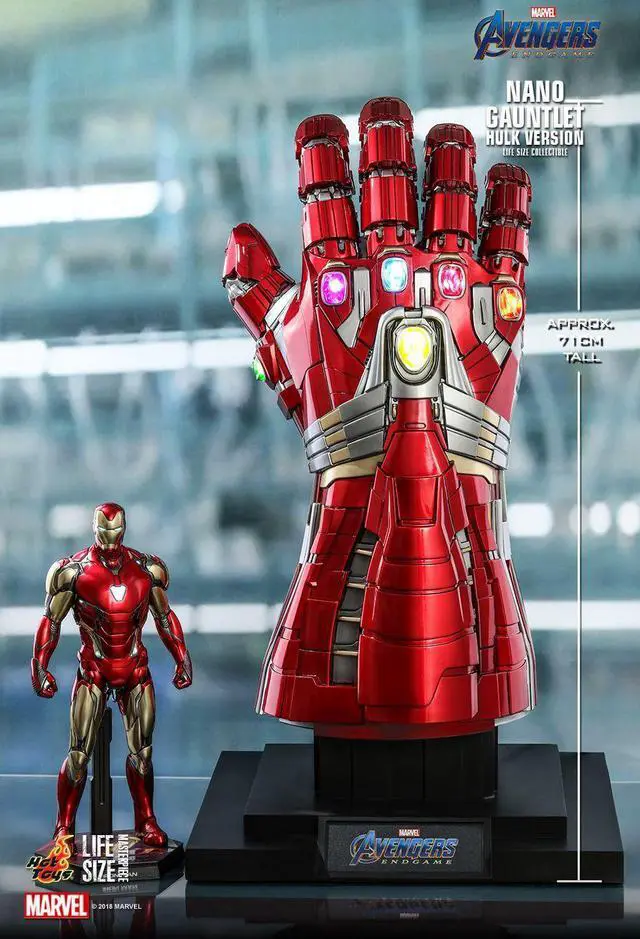 Alt view image 2 of 5 - Figure Hot Toys LMS008 - Marvel Comics - Avengers : Endgame - Nano Gauntlet Hulk Version