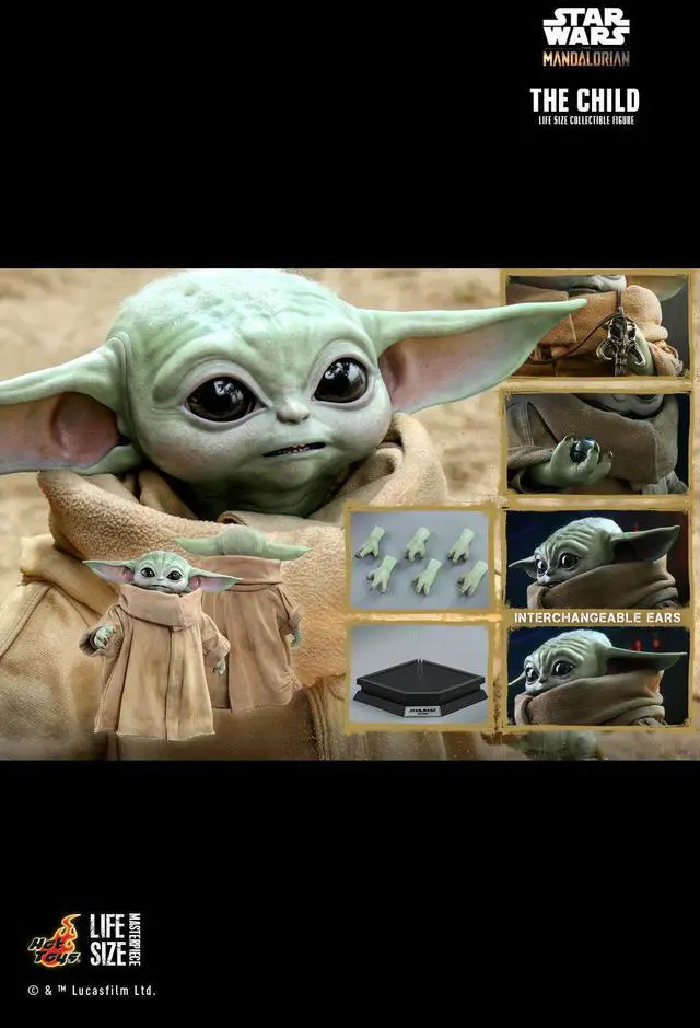 Alt view image 2 of 5 - Figure Hot Toys LMS013 - Star Wars - The Mandalorian - The Child