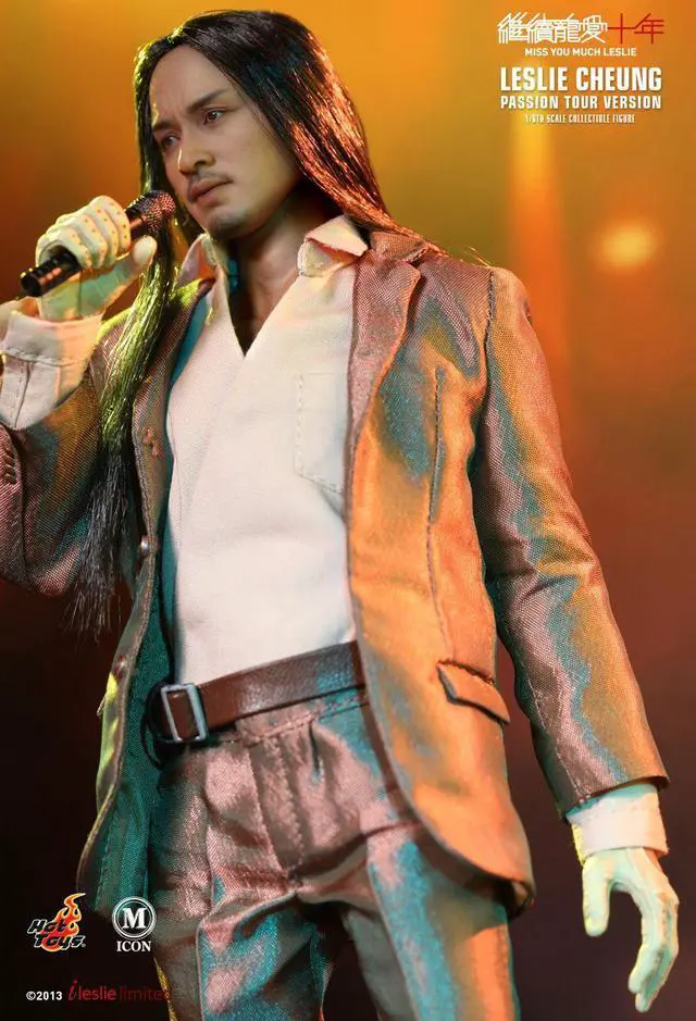 Alt view image 4 of 5 - Figure Hot Toys MIS014 - Leslie Cheung Miss you Much Leslie - Passion Tour Version