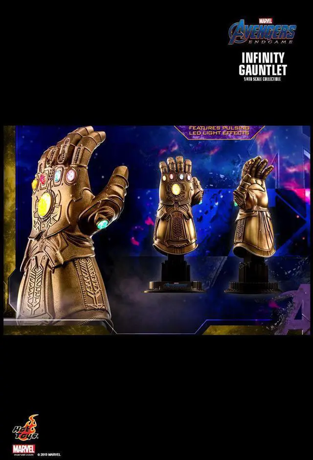 Alt view image 2 of 5 - Figure Hot Toys ACS007 - Marvel Comics - Avengers : Endgame - Infinity Gauntlet